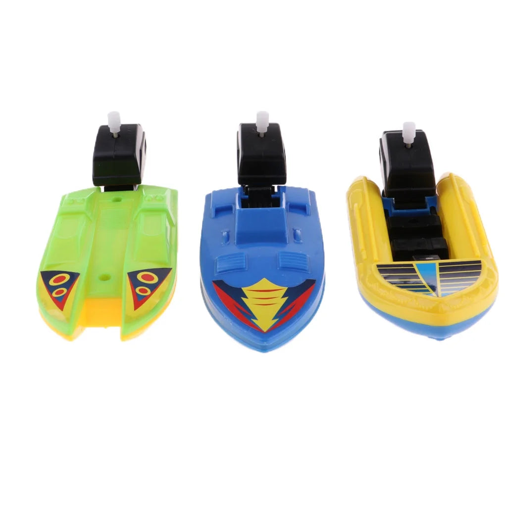 Wind Up Bathtub Boat Toy Set D614964