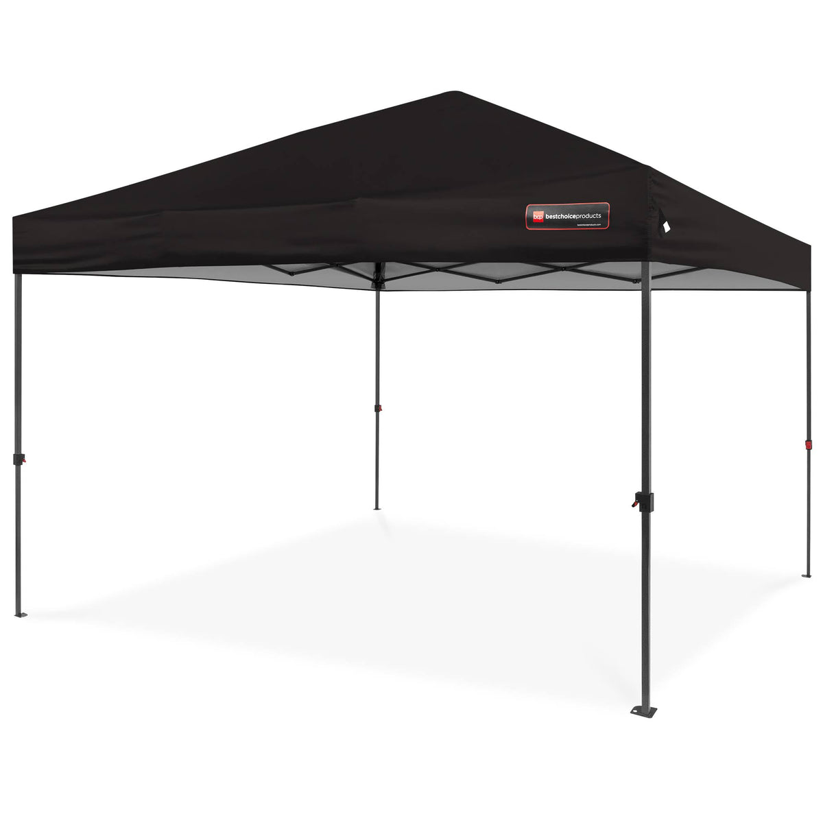 10x10ft Pop Up Canopy Tent with Wheeled Carry Case R657