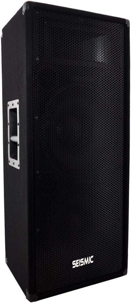 Pair of Dual 12 PA/DJ Speaker Cabinets with Titanium Horns, 700 Watts RMS per Cabinet Z21368