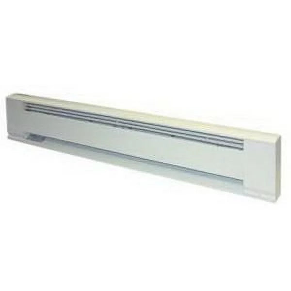 White 48" L 1000 Watt Electric Baseboard Heater T64992