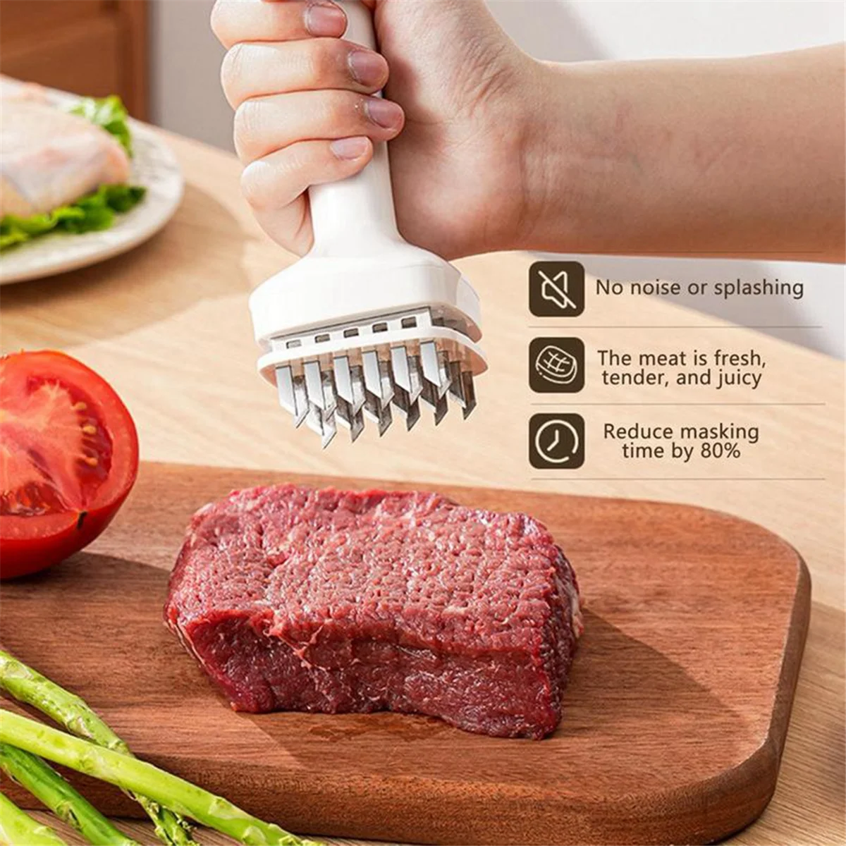 Stainless Steel Meat Tenderizer Needle G874
