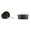 Grey Nonstick Frying Pan Set, 8- and 10-Inch K785792