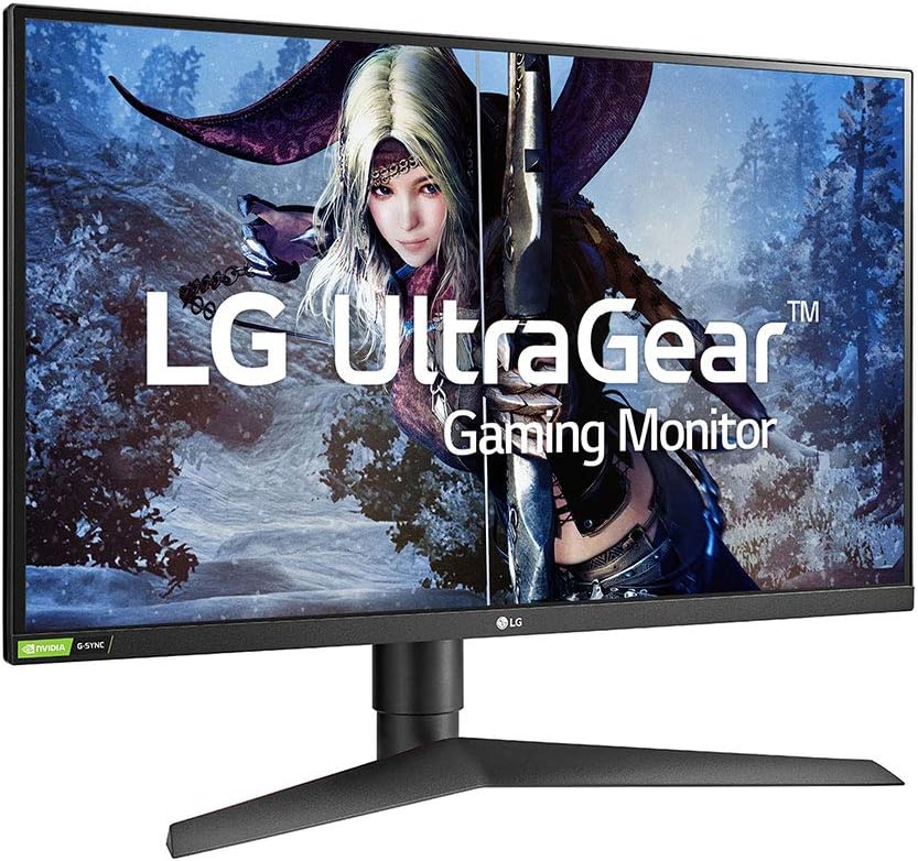 QHD 27-Inch Gaming Monitor, Nano IPS 1ms (GtG), 144Hz, Black S443702