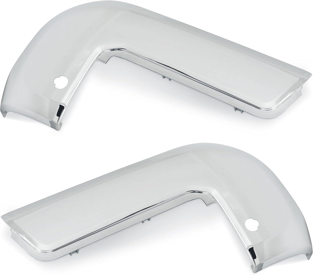 Chrome Rear Bumper End Cap with Sensor Hole Pair for Toyota Tacoma F2988
