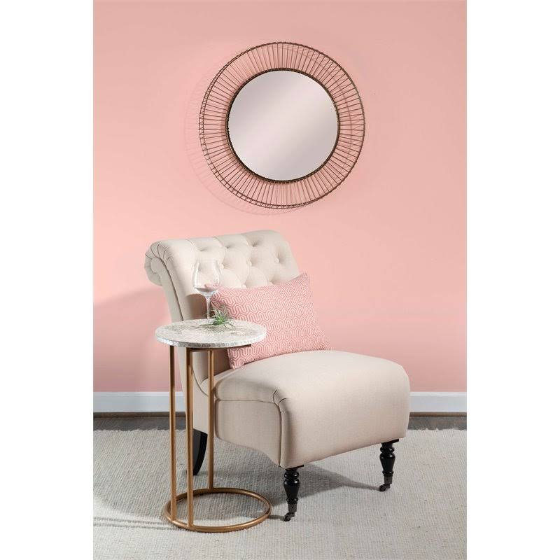 Gold Metal Accent Table B7972