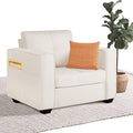 Cream Beige Tufted Accent Chair R152