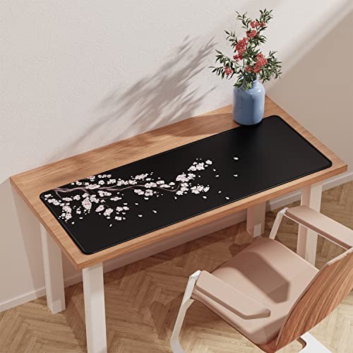 Large Desk Pad 31.5 x 11.8 x0.12 inch Washable Anti-Slip Rubber Base G4524