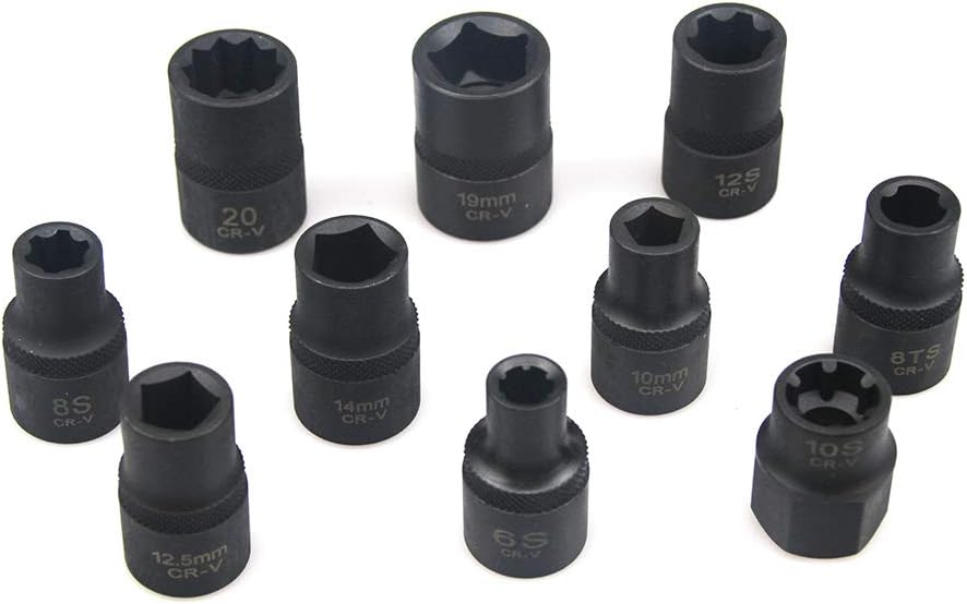 10PC Socket Tool Set for Nissan Subaru Ford Peugeot K581545