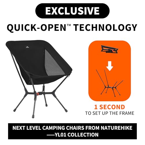 Snap Camping Chair with Storage Bag D84443