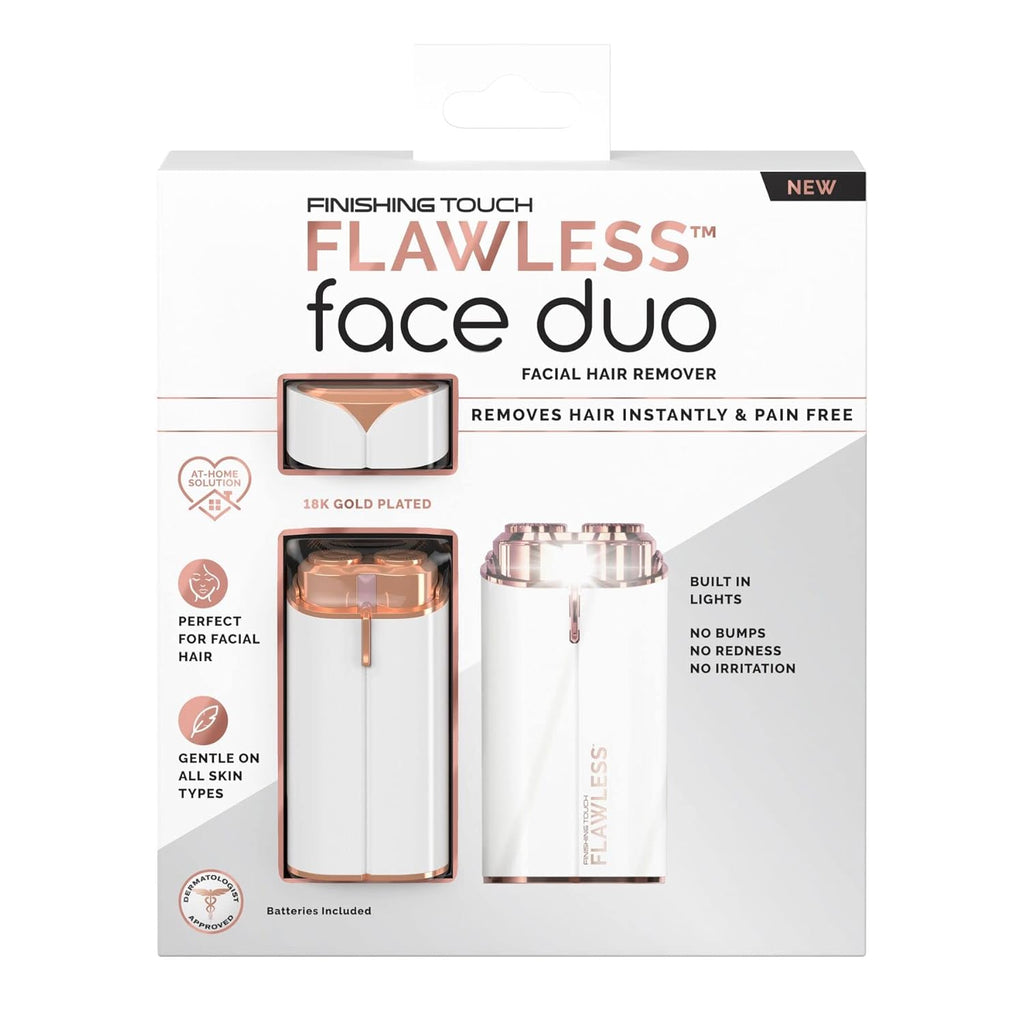 White/Rose Gold Facial Electric Hair Remover O33905