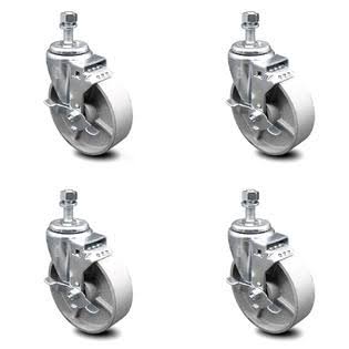 Semi Steel Swivel Caster with 5x22 Wheel and 10MM Stem D833830