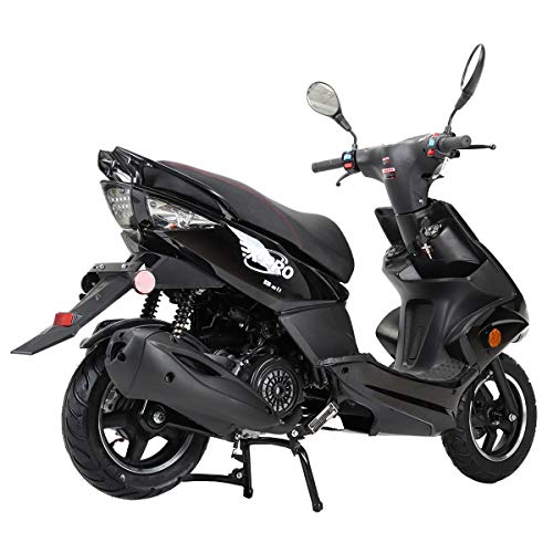 150 Moped Street Gas Moped Adult Bike with 10" Aluminum Wheels Z3737