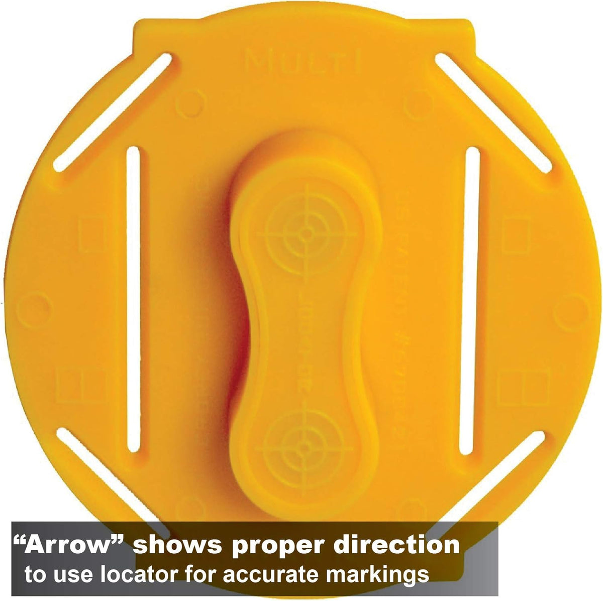 Multi Mark Drywall Cutout Locator Tool with Magnetic Targets and Locator Kit C991502