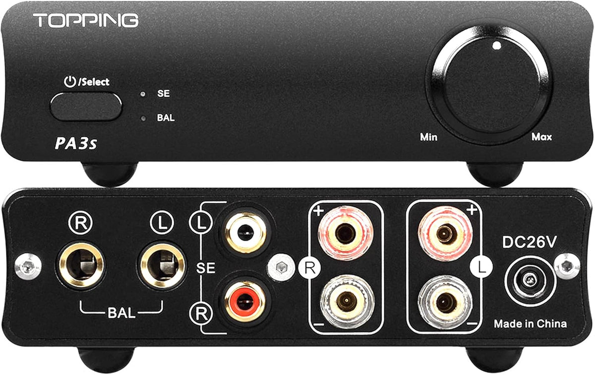 80W2 Class D Power Amplifier (Black) M94643
