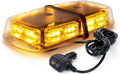 White Red 36 LED Rooftop Mini Bar Strobe Lights with Magnetic Base, Pack of 2 L639