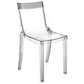 Transparent/Smoke Grey Chair (Set of 2) D2662