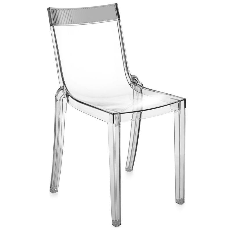 Transparent/Smoke Grey Chair (Set of 2) D2662