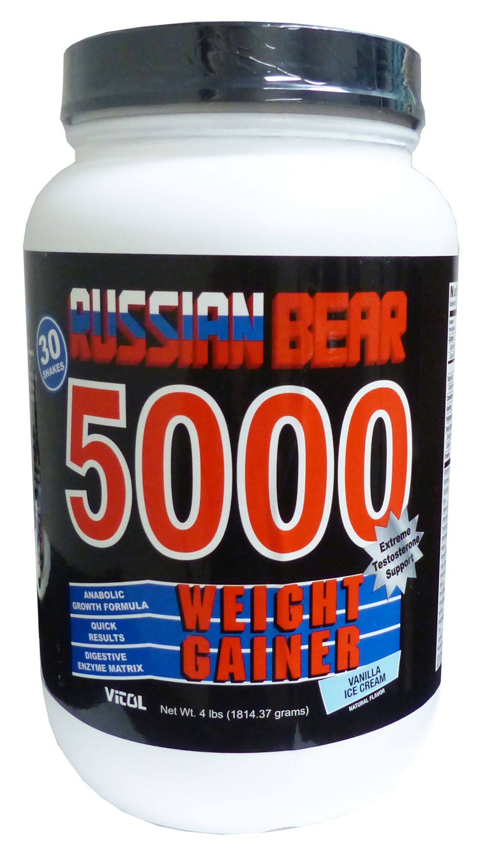 Vanilla Weight Gainer Powder - 4 lb canister X737