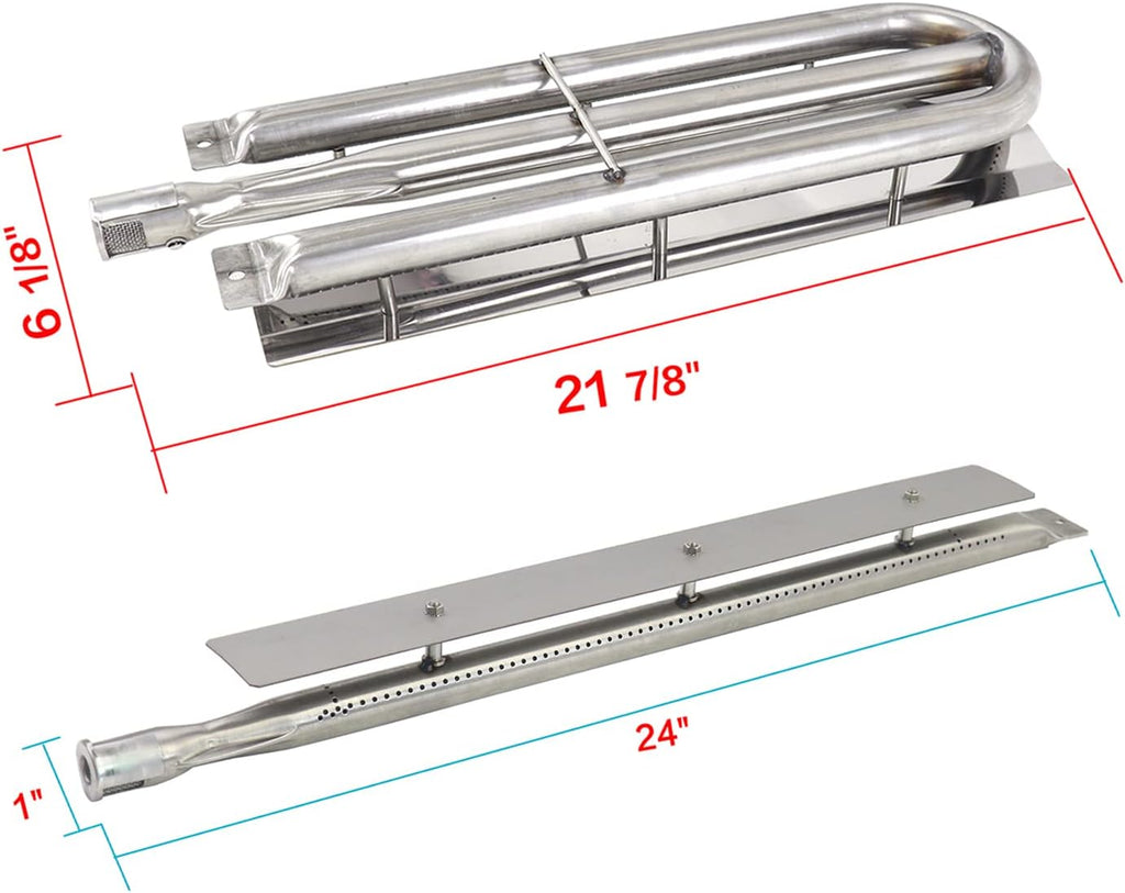 Stainless Steel Burner Tube Replacement for Gas Grill, Pack of 2 L575991