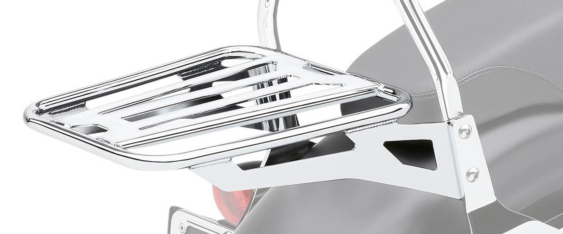 Chrome Luggage Rack for Sissy Bars M66721