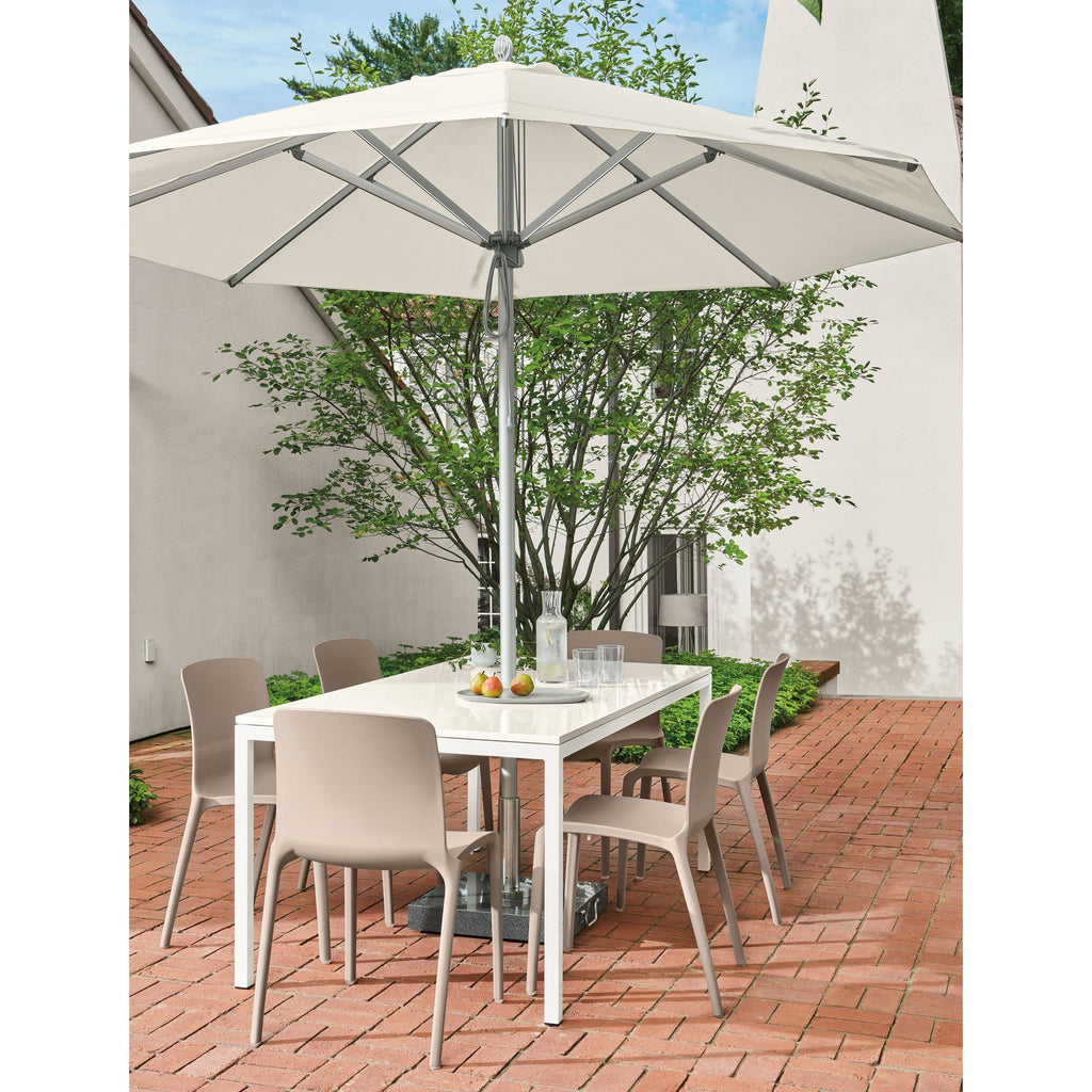 Red Recycled HDPE Patio Table J81268