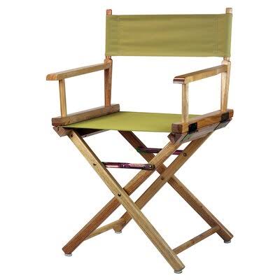 Folding Director Chair Olive Natural T634