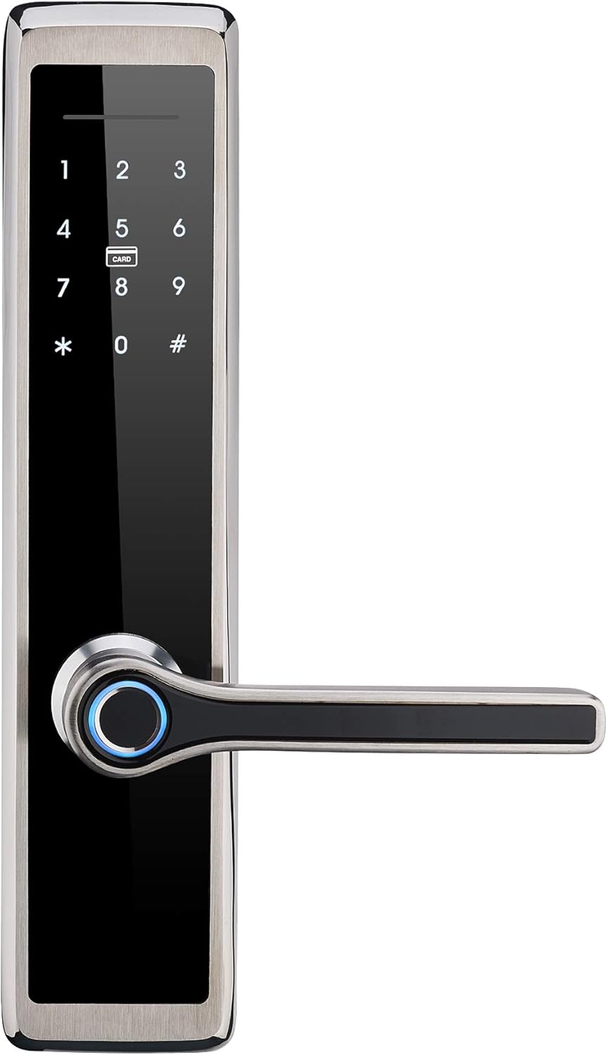 Stainless Steel 304 Digital Fingerprint Door Lock N290574