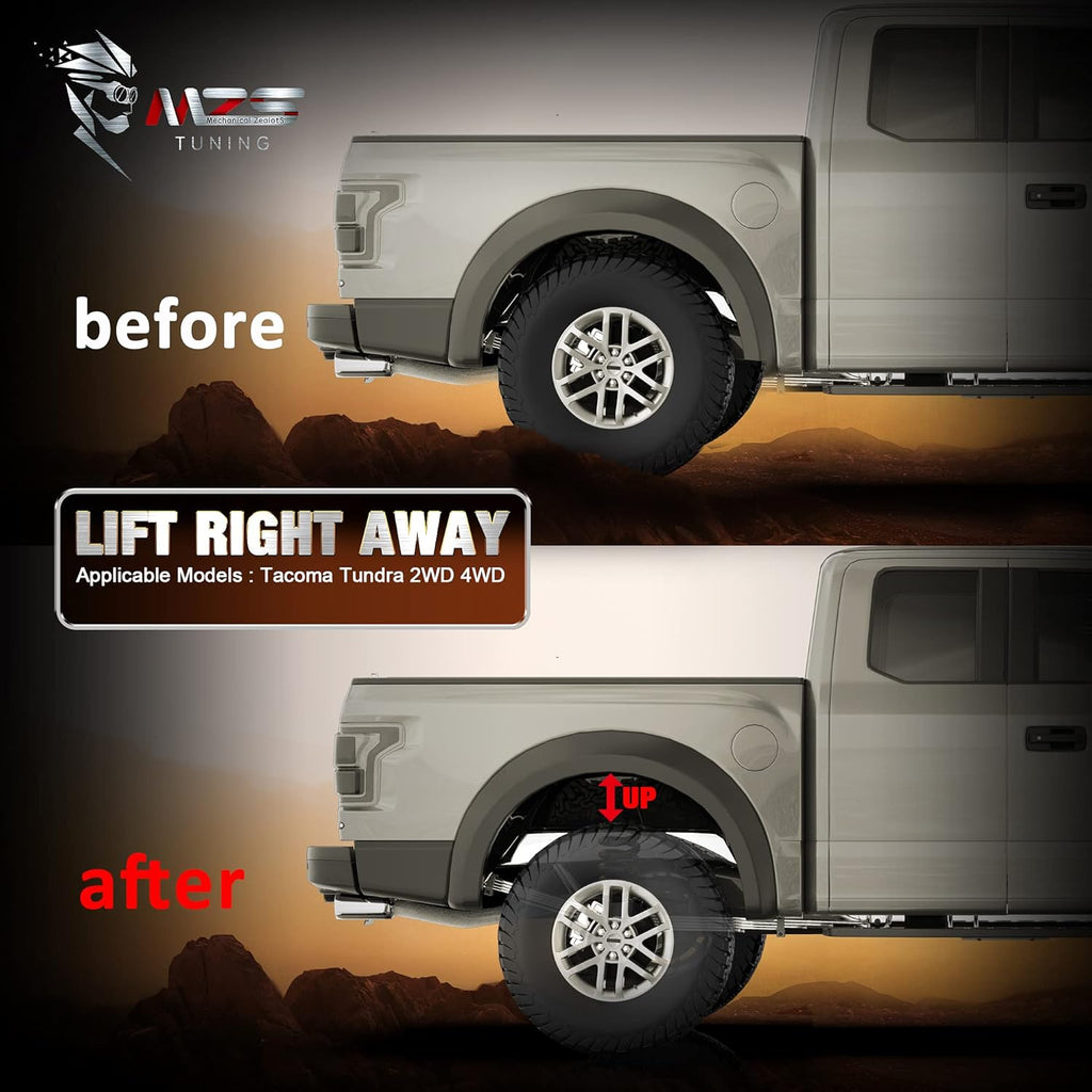 2" Rear Blocks Leveling Lift Kit Pack of 2 Q85305