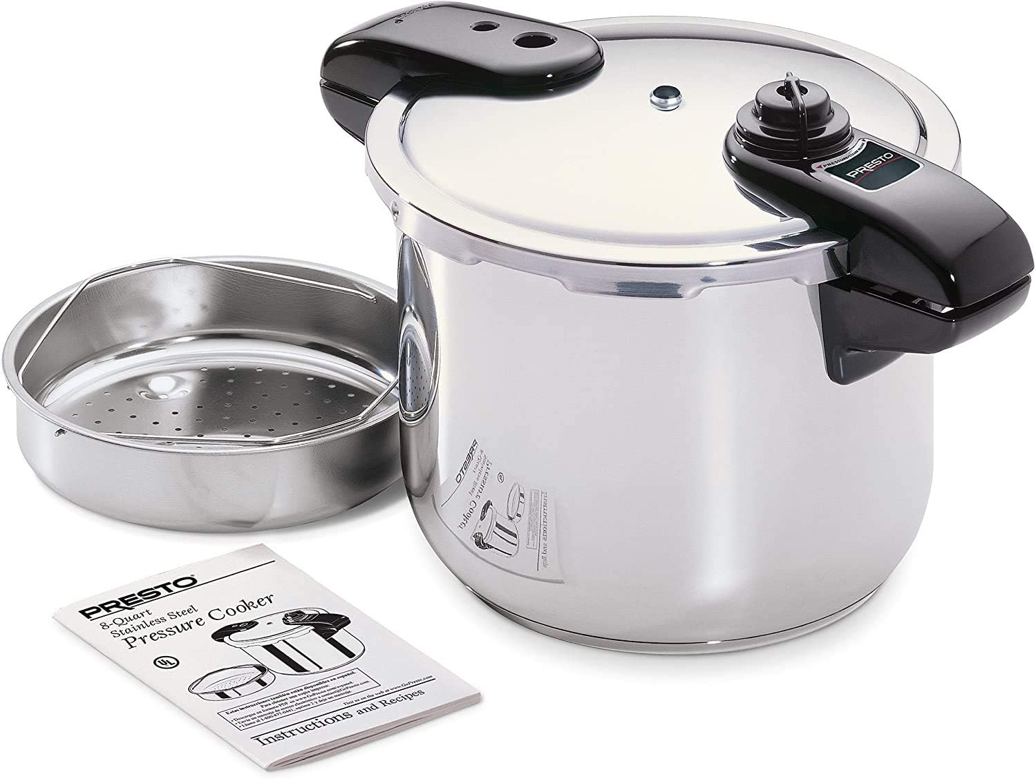 8-Quart Stainless Steel Pressure Cooker F9901