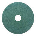 18 inch Green Heavy-Duty Floor Pads, 5/Carton Q373271