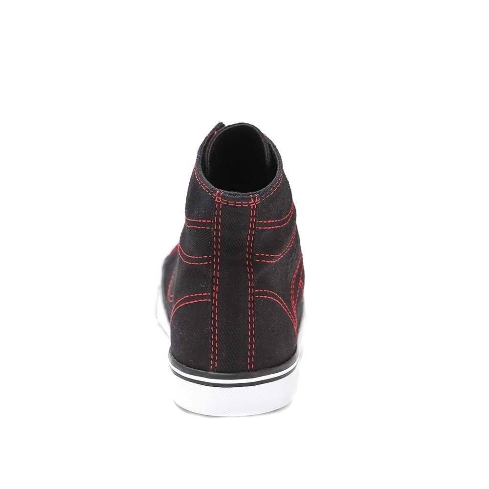 Black / Red Canvas High Tops R861308