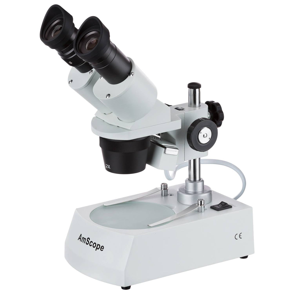 Student Forward Binocular Stereo Microscope 10X-20X-40X Y408