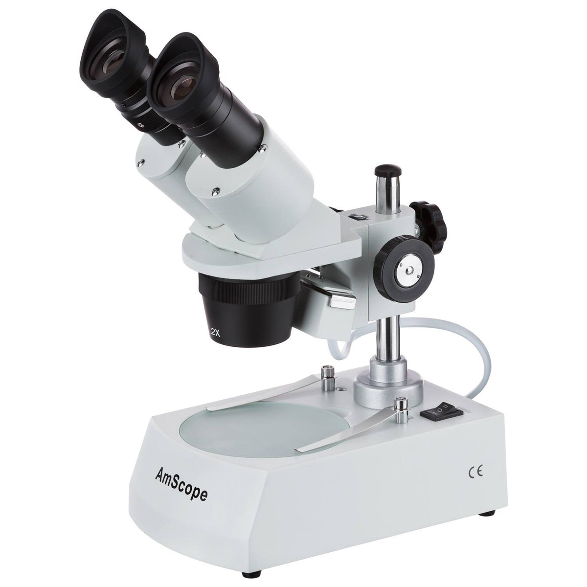 Student Forward Binocular Stereo Microscope 10X-20X-40X Y408