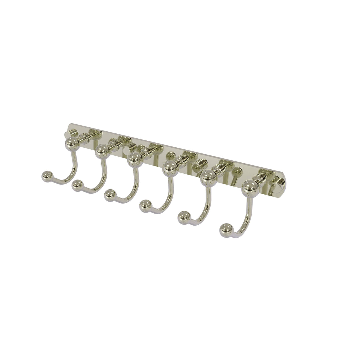 Polished Nickel Wall Mounted Hook Rack L56608
