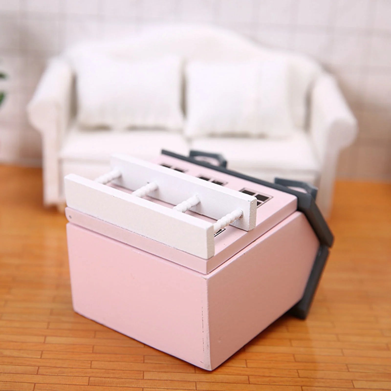 Miniature Villa Dollhouse with Kitchen Furniture Toy P31401