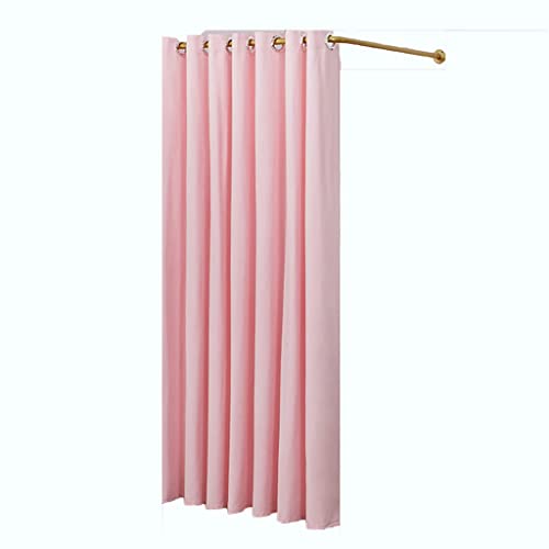 Portable Fitting Room with Metal Curtain Rod H70845