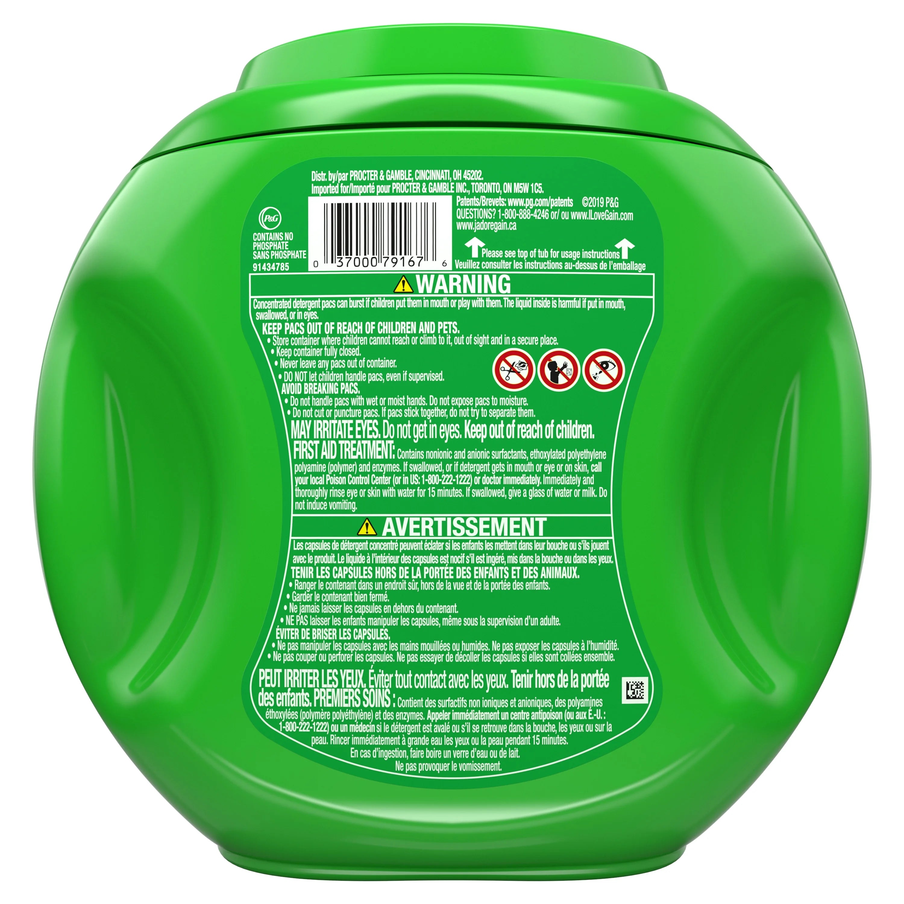 51 Count Laundry Detergent Pacs U918