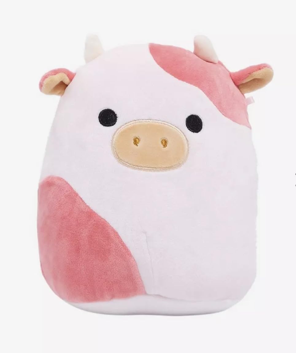 8 Inch Pink Cow Plush L83650