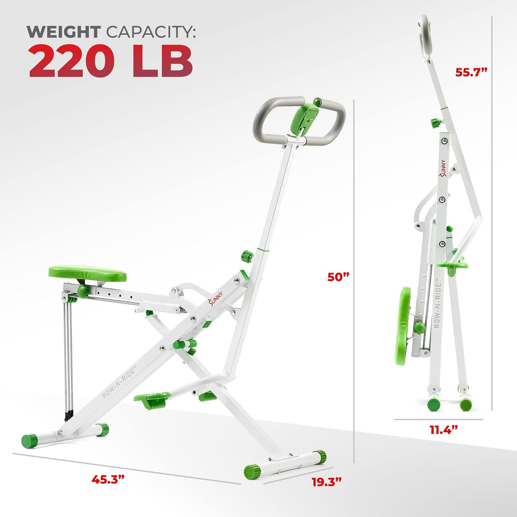 Green Upright Row-N-Ride Exerciser T120