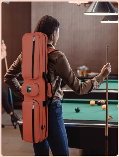 4x5 Pool Cue Case with Adjustable Shoulder Straps O2413