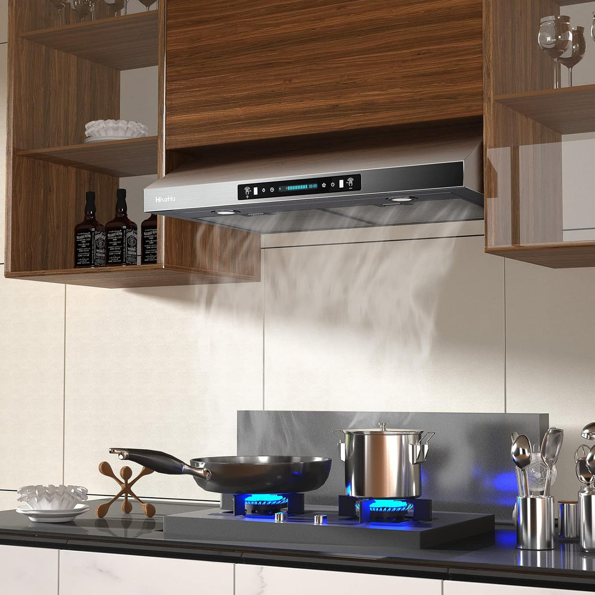 Stainless Steel Under Cabinet Range Hood with 900-CFM F460