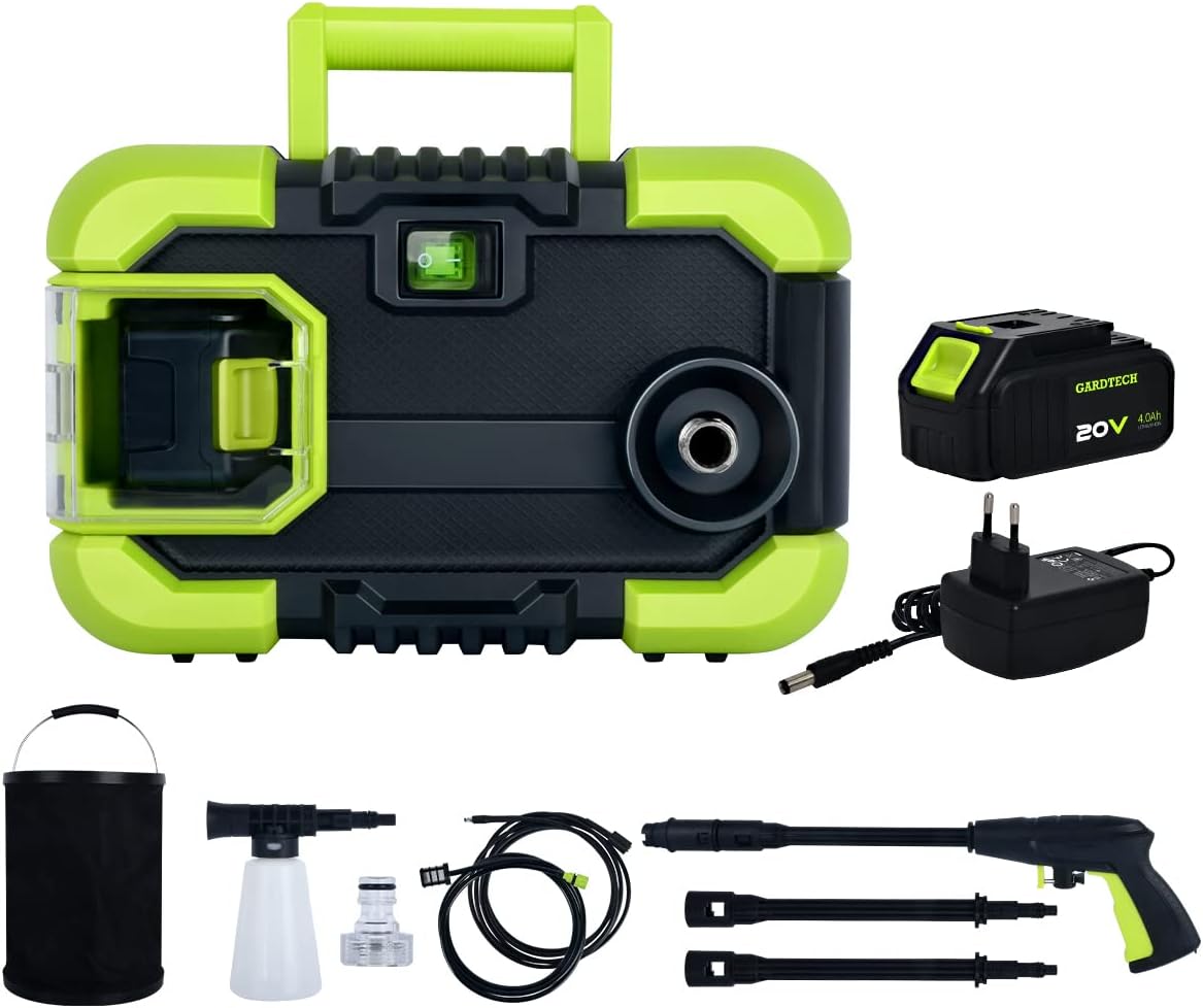 Cordless High Pressure Washer with 4.0A Li-on Battery I463026