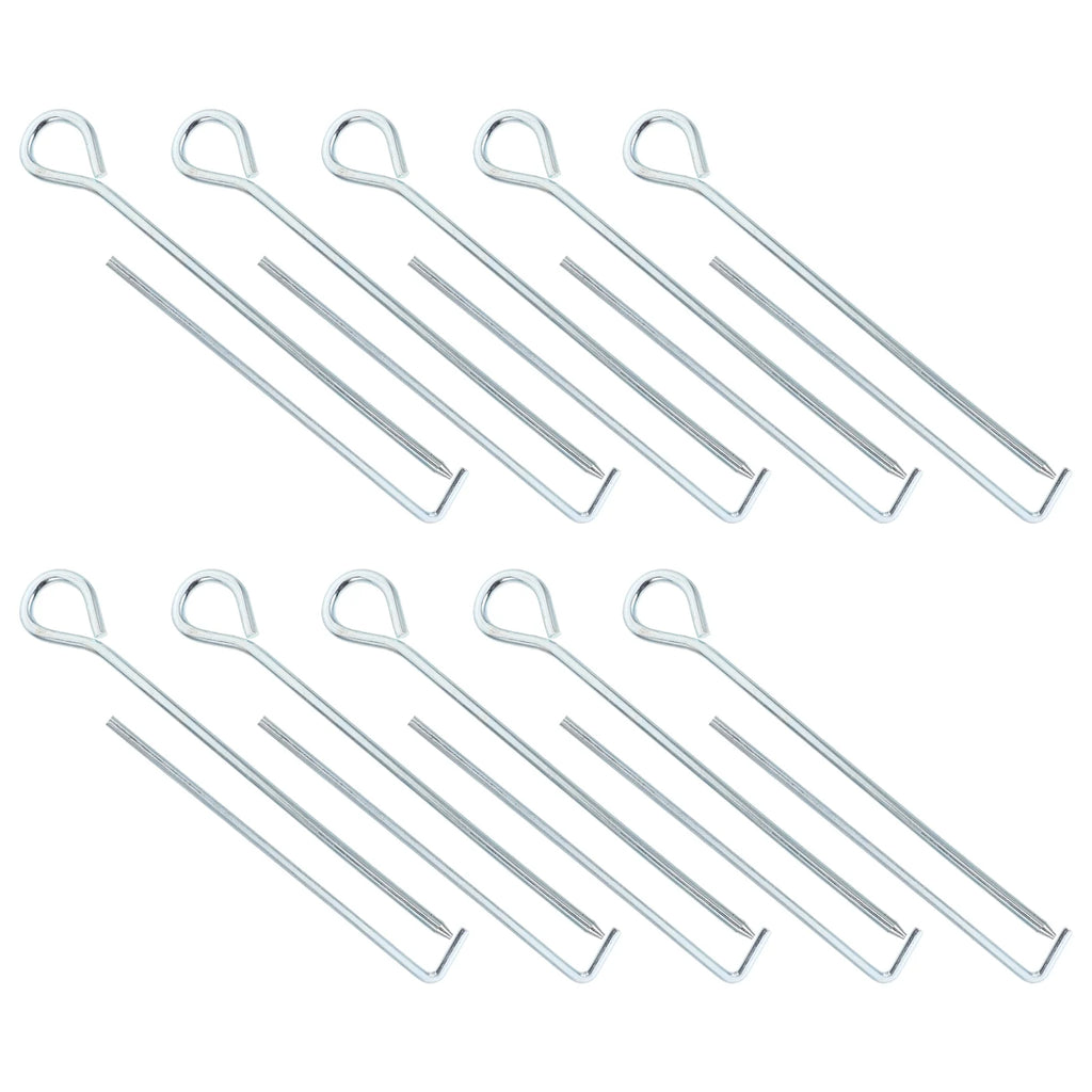 20Pcs Tent Stakes Camping Anchors W556937