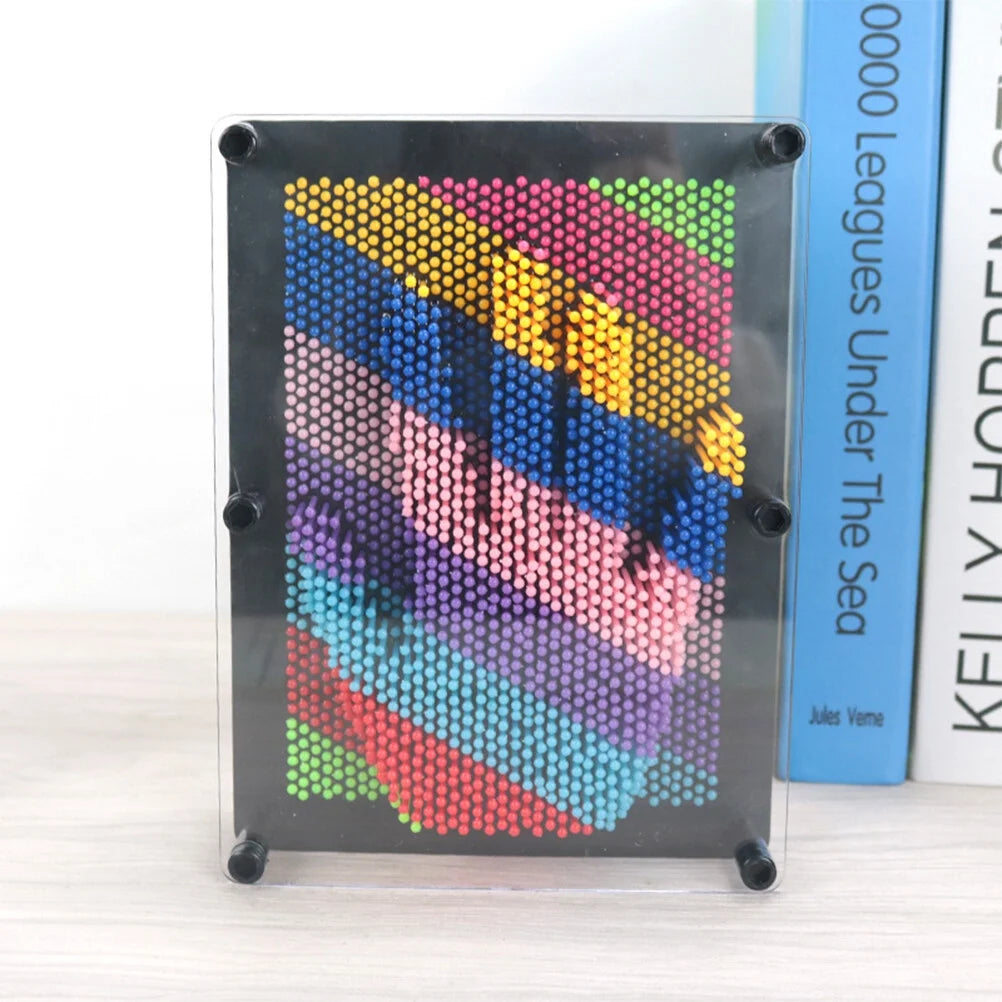 Plastic 3D Pin Art Handprint Toy B6283
