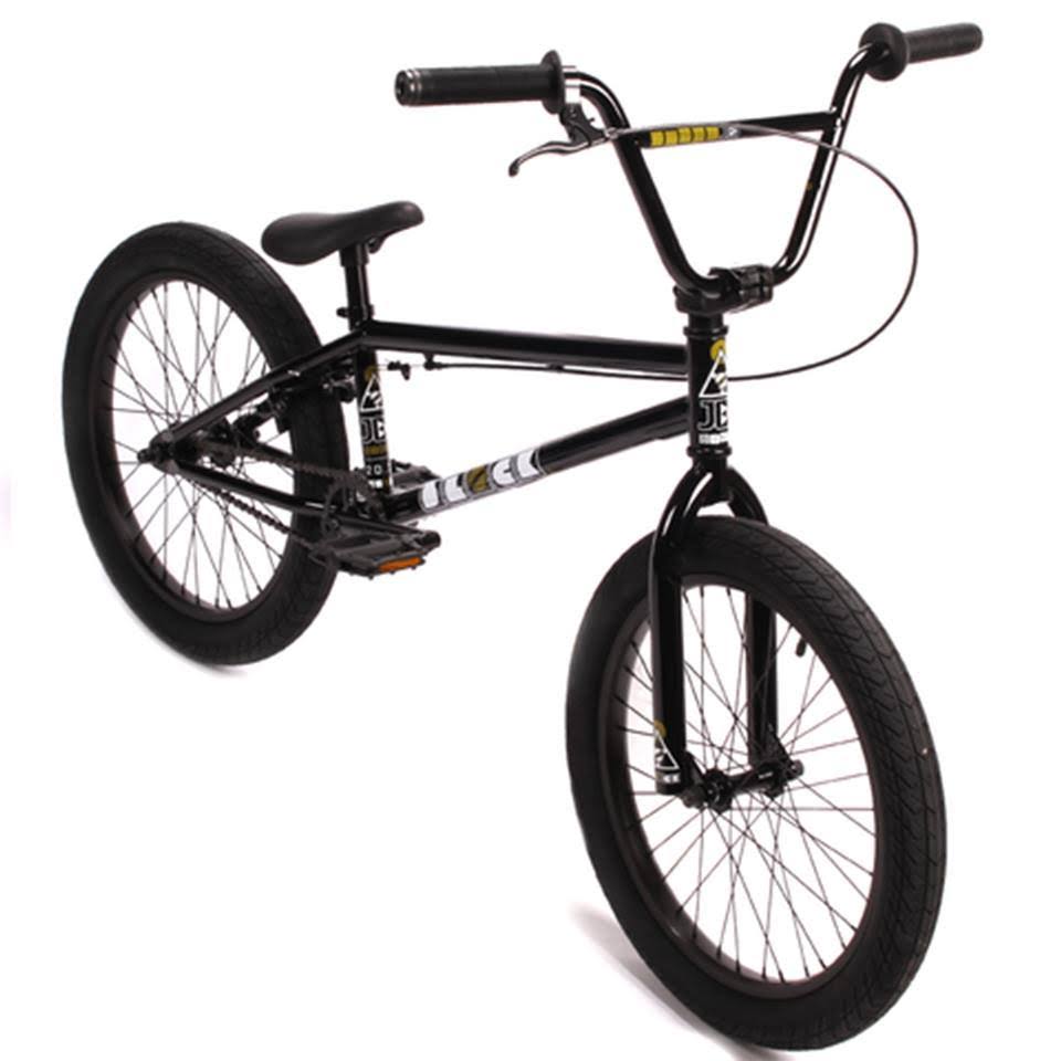 Gloss Black BMX Bike with Pink Camo C3961