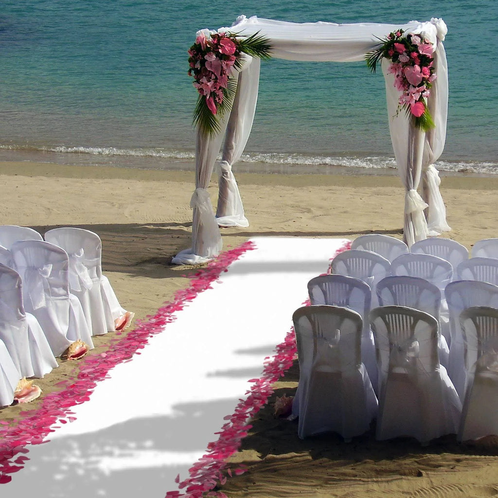 White Carpet Aisle Runner I27373