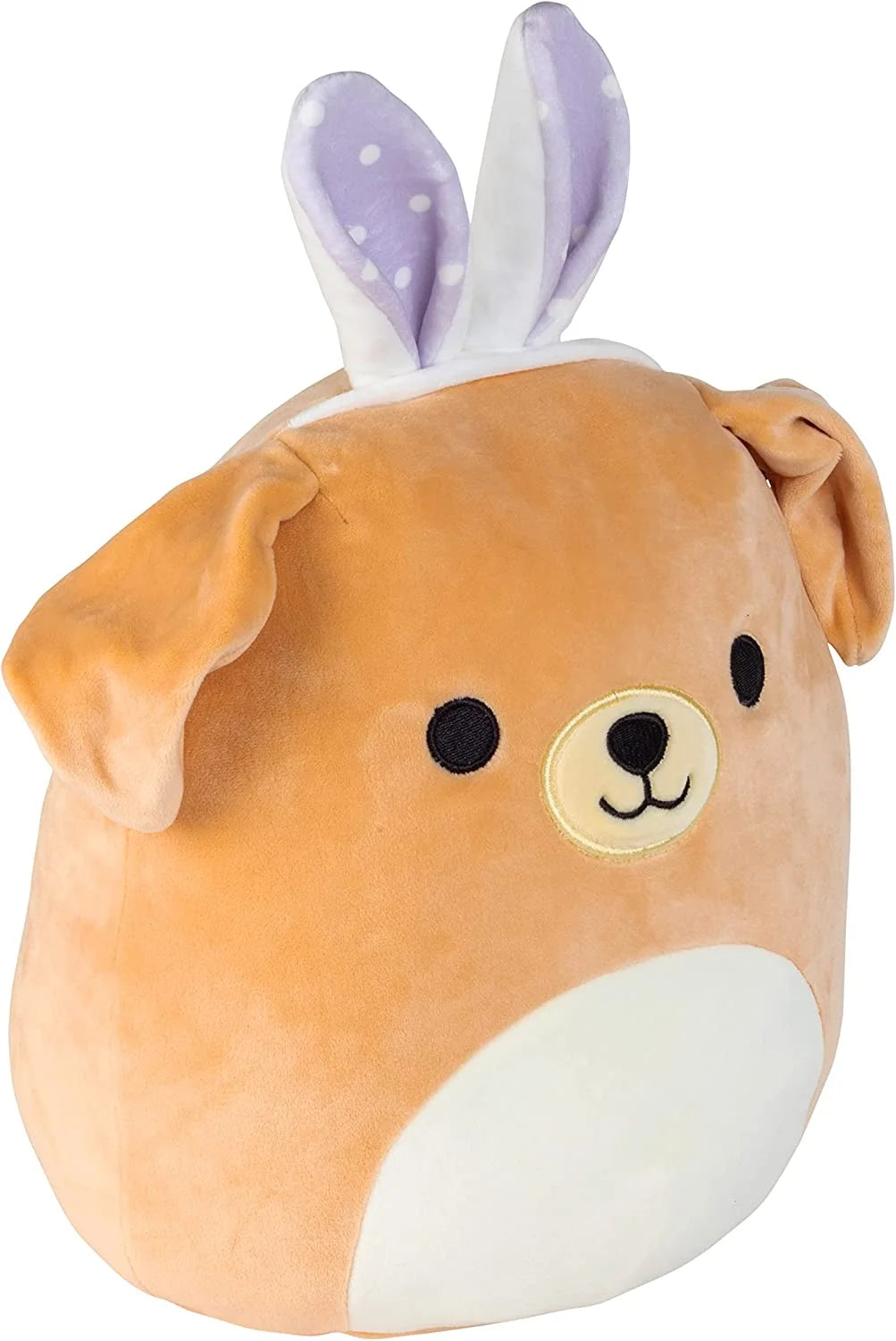 8" Stevon the Dog with Bunny Ears Plush Toy Doll Z321
