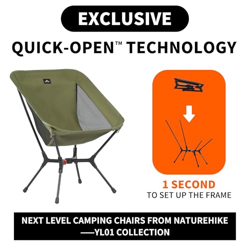 Snap Camping Chair with Storage Bag D84443