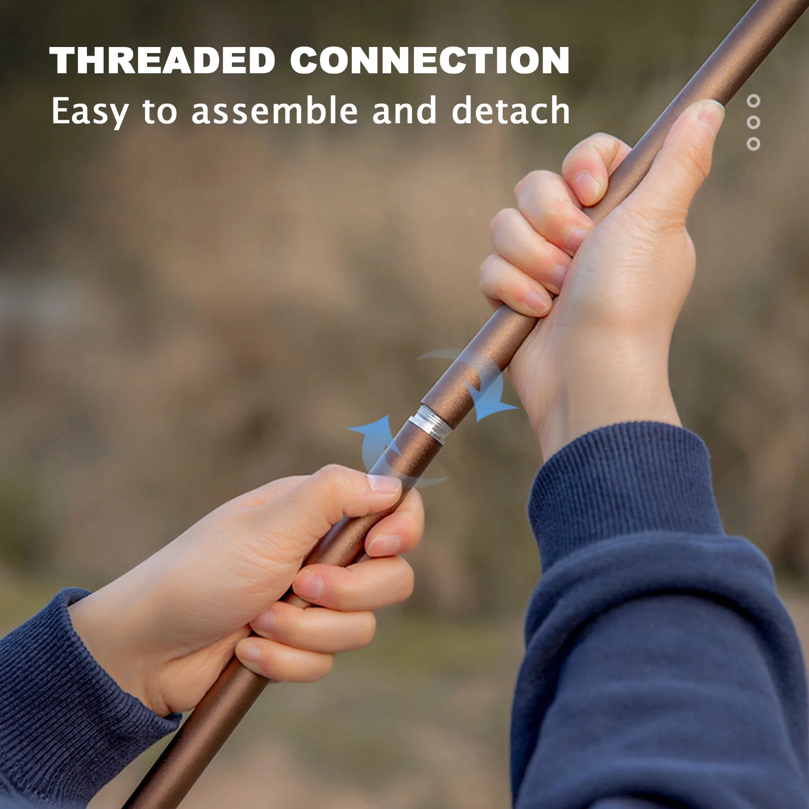 Portable Collapsible Aluminum Lantern Pole I493