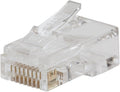 200-Pack Pass-Thru Modular Data Plugs for RJ45 and CAT6 K2648